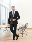 Bas de compression élevé au genou Ambition de JOBST pour hommes, Noir, 2 Régulier