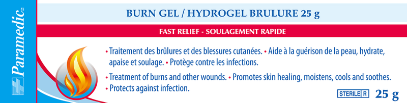 Tube Hydrogel 25G Paramedic Canada