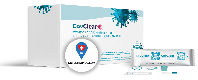 Test rapide d'antigène Covid Go Test Rapide