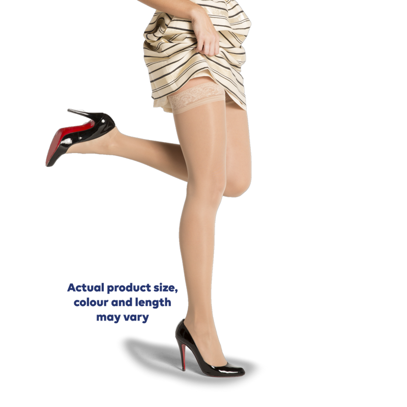 Bas-culotte à compression mode diaphane pour femmes, série 120 SIGVARIS, Bas-culottes de maternité, Naturel